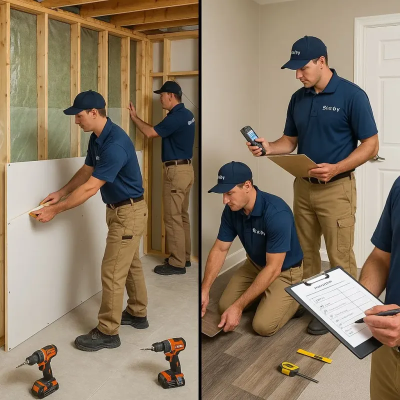 Repairs and Reconstruction process in Virginia, IL